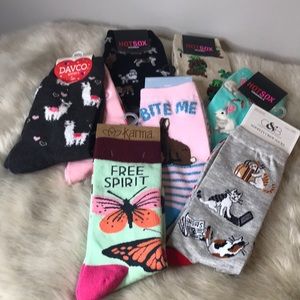 Bundle of 8 pairs of new socks